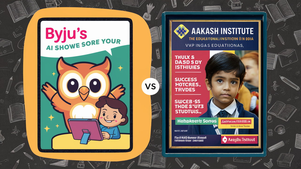 A Case Study: Byju's vs. Aakash Institute