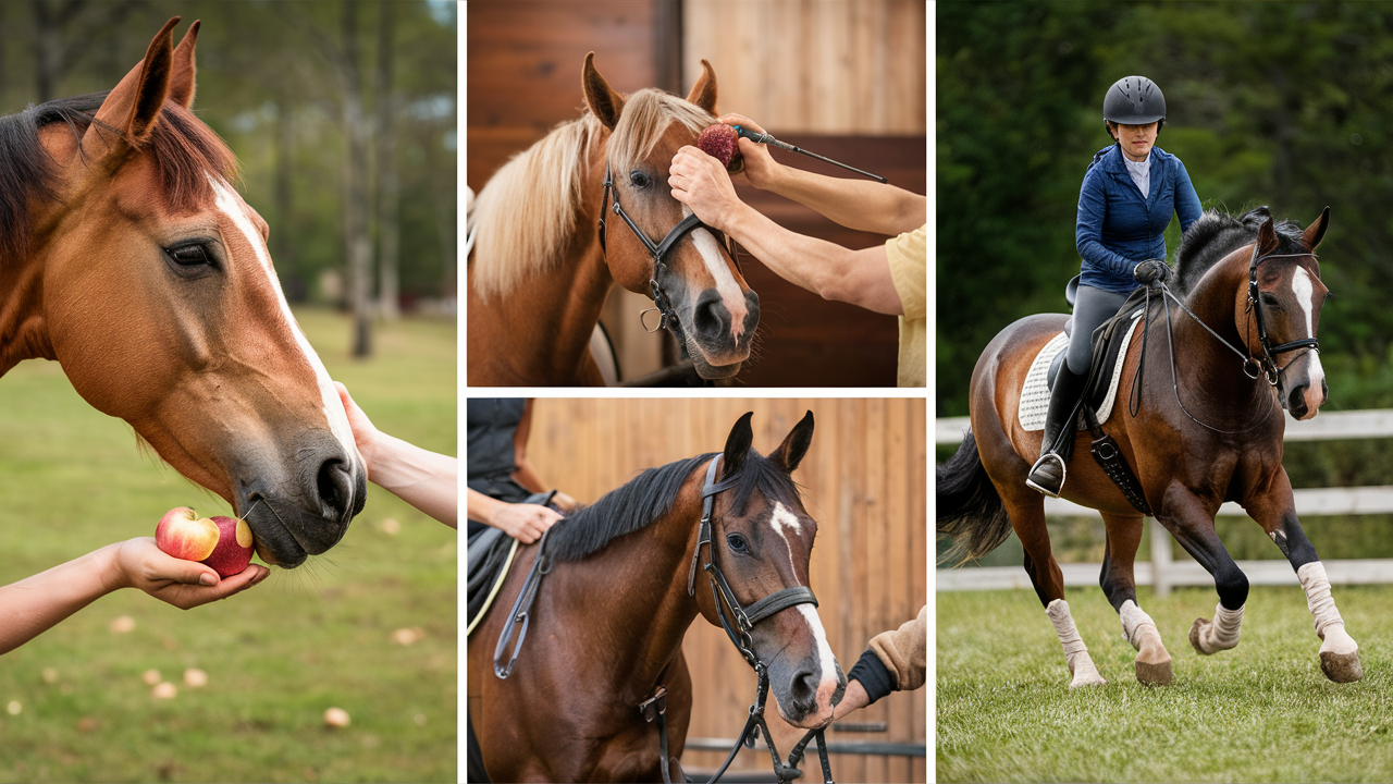 Caring for Horses: Tips for Feeding, Grooming, and Exercising Caring for Horses: Tips for Feeding, Grooming, and Exercising