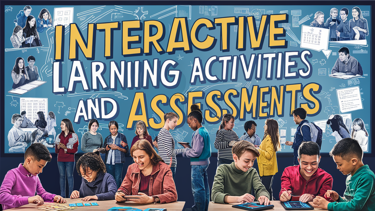 Interactive Learning Activities and Assessments