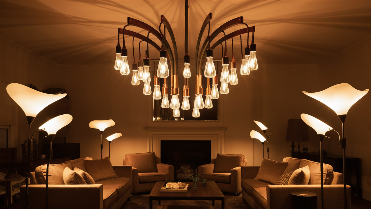 Lighting System - A living room appliances