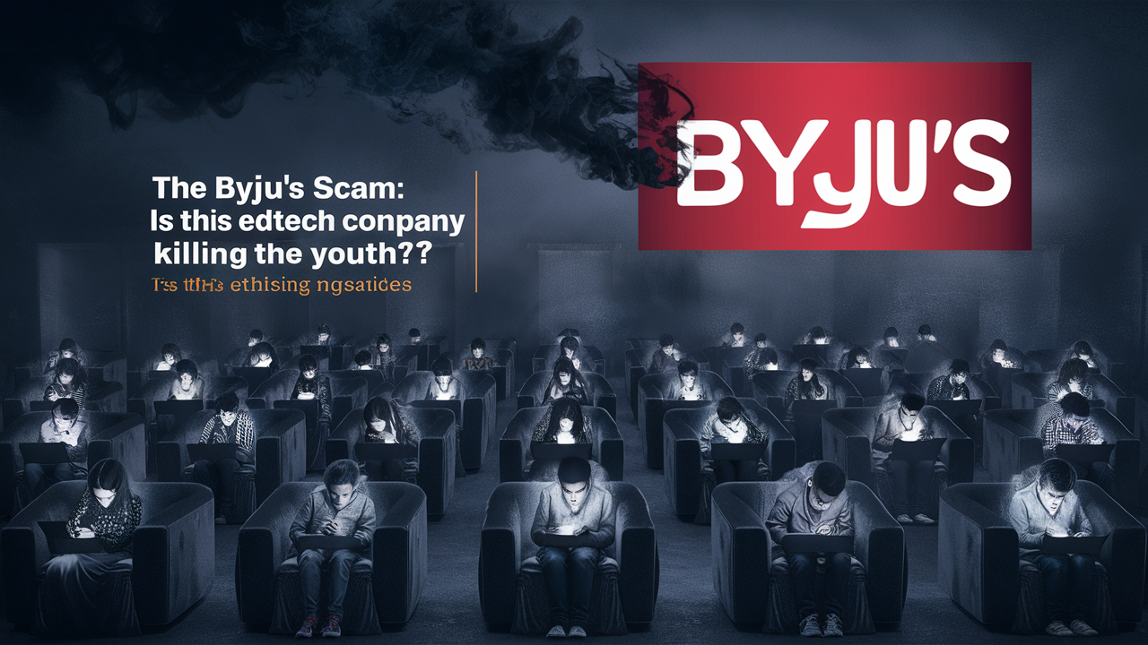 Learn about the Byju's scam and its detrimental effects on the younger generation. Explore the dark side of this edtech giant on our site.